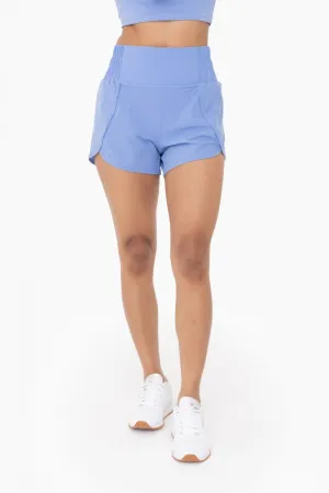 Side Wrap High Waisted Active Short