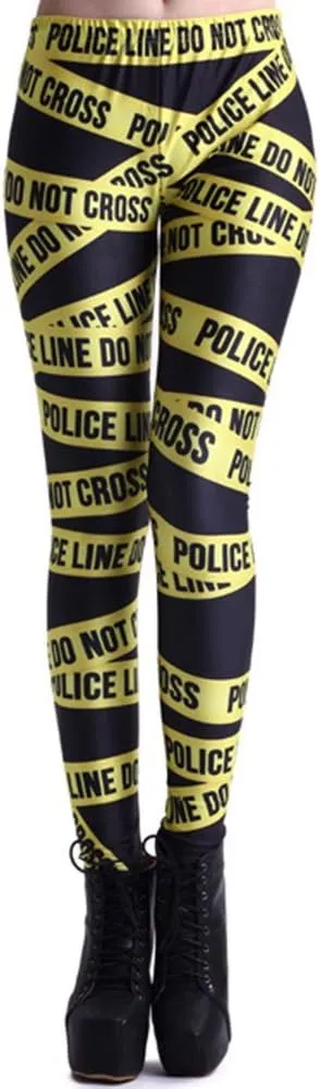 Sister Amy Women's Floral Printed Footless Elastic Tights Legging