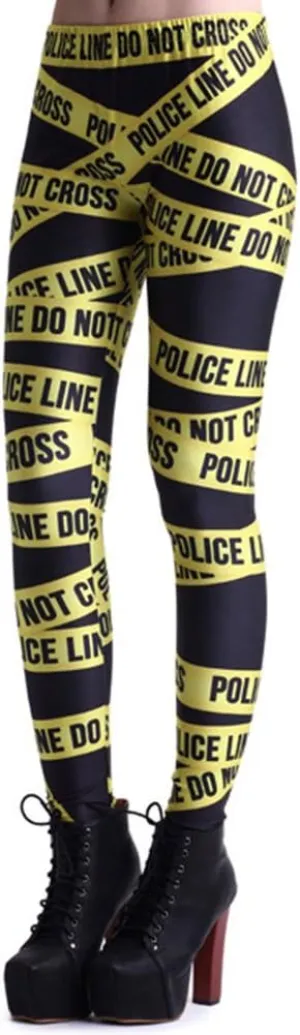 Sister Amy Women's Floral Printed Footless Elastic Tights Legging