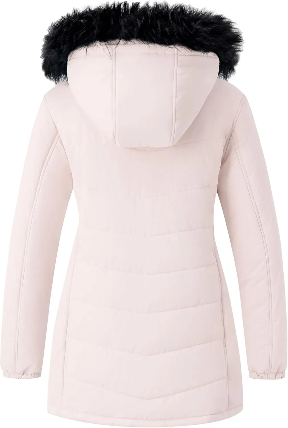 Skieer Women's Waterproof Ski Jacket Windproof Warm Winter Coat Thick Padded Snow Parka