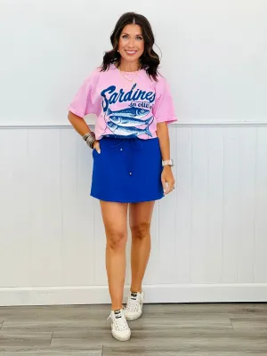 Solid Blue Skort (Reg & Plus)