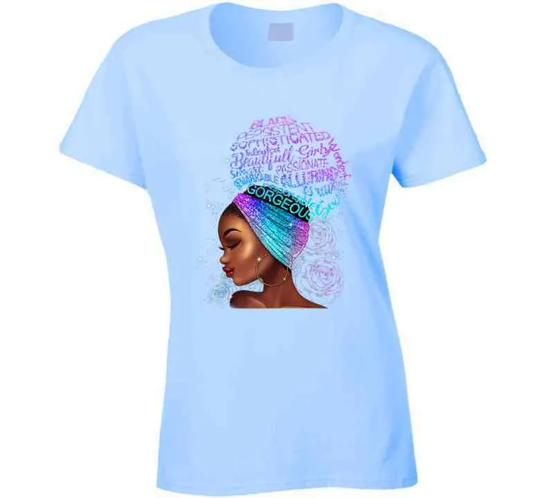 Sophisticated  Totebag, Tshirts, and Hoodies - African American Lady in Headwrap