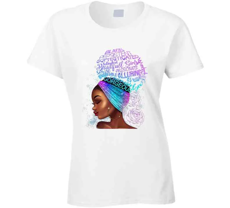 Sophisticated  Totebag, Tshirts, and Hoodies - African American Lady in Headwrap