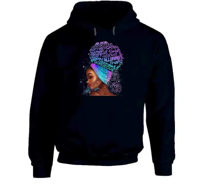 Sophisticated  Totebag, Tshirts, and Hoodies - African American Lady in Headwrap