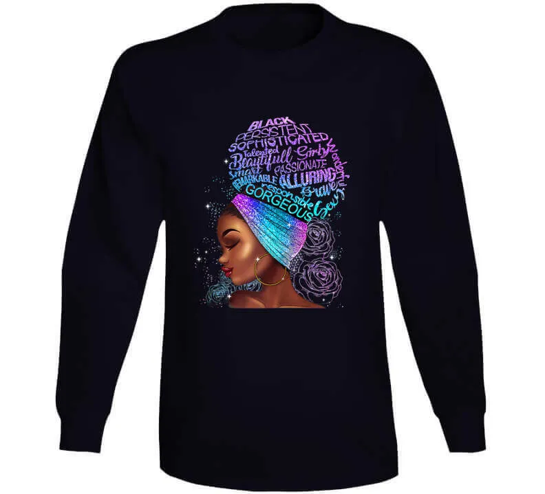 Sophisticated  Totebag, Tshirts, and Hoodies - African American Lady in Headwrap