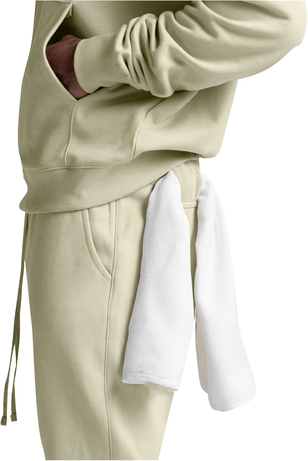 Sweatpants for Men Athletic Drawstring Elastic Bottom Slim Fit Casual Jogger Workout Running Lightweight Casual Pants