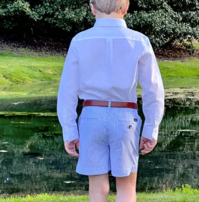 Sweetgrass Shorts - Seersucker