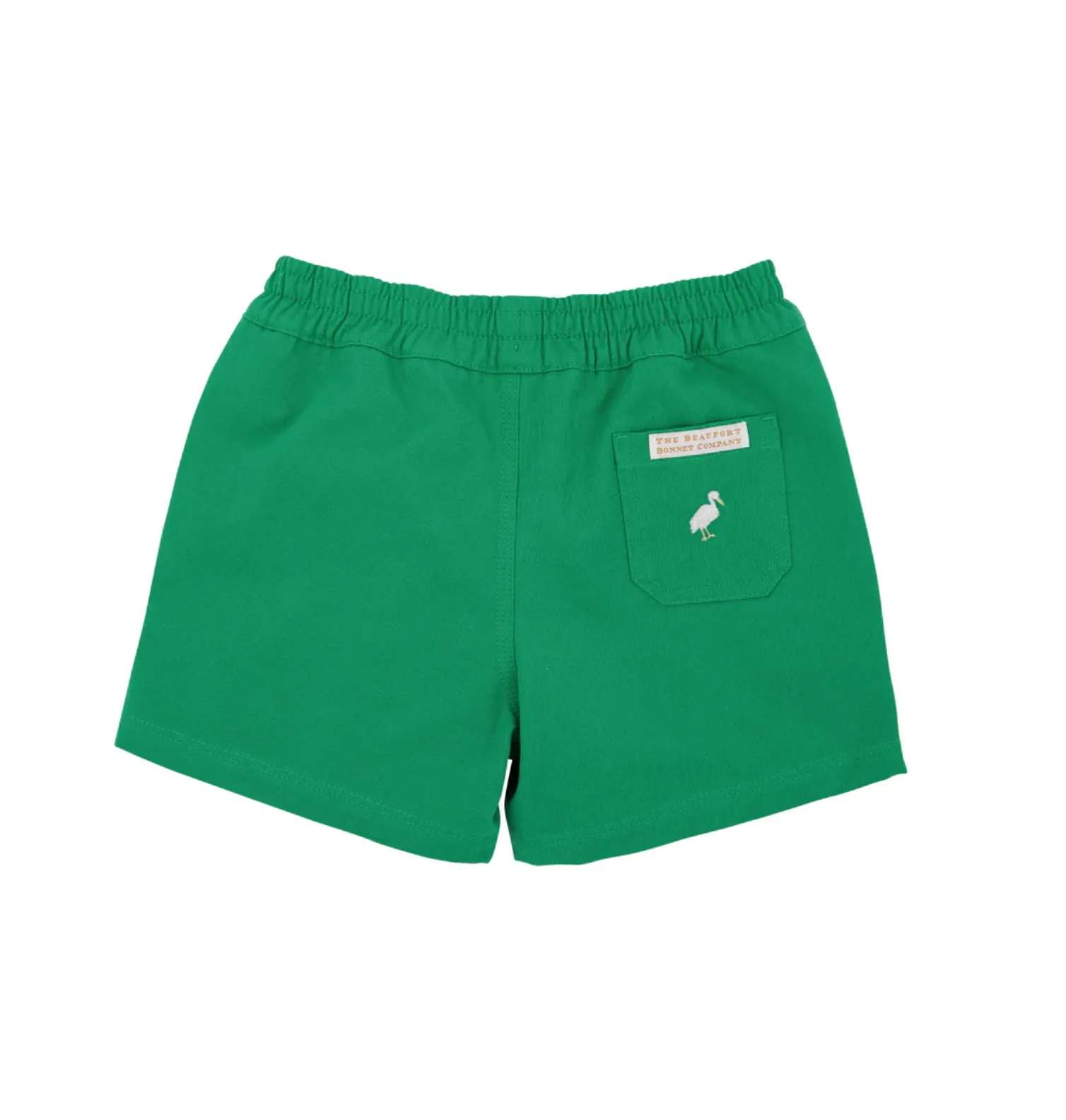 TBBC: Sheffield Shorts - Kiawah Kelly Green With Multicolor Stork