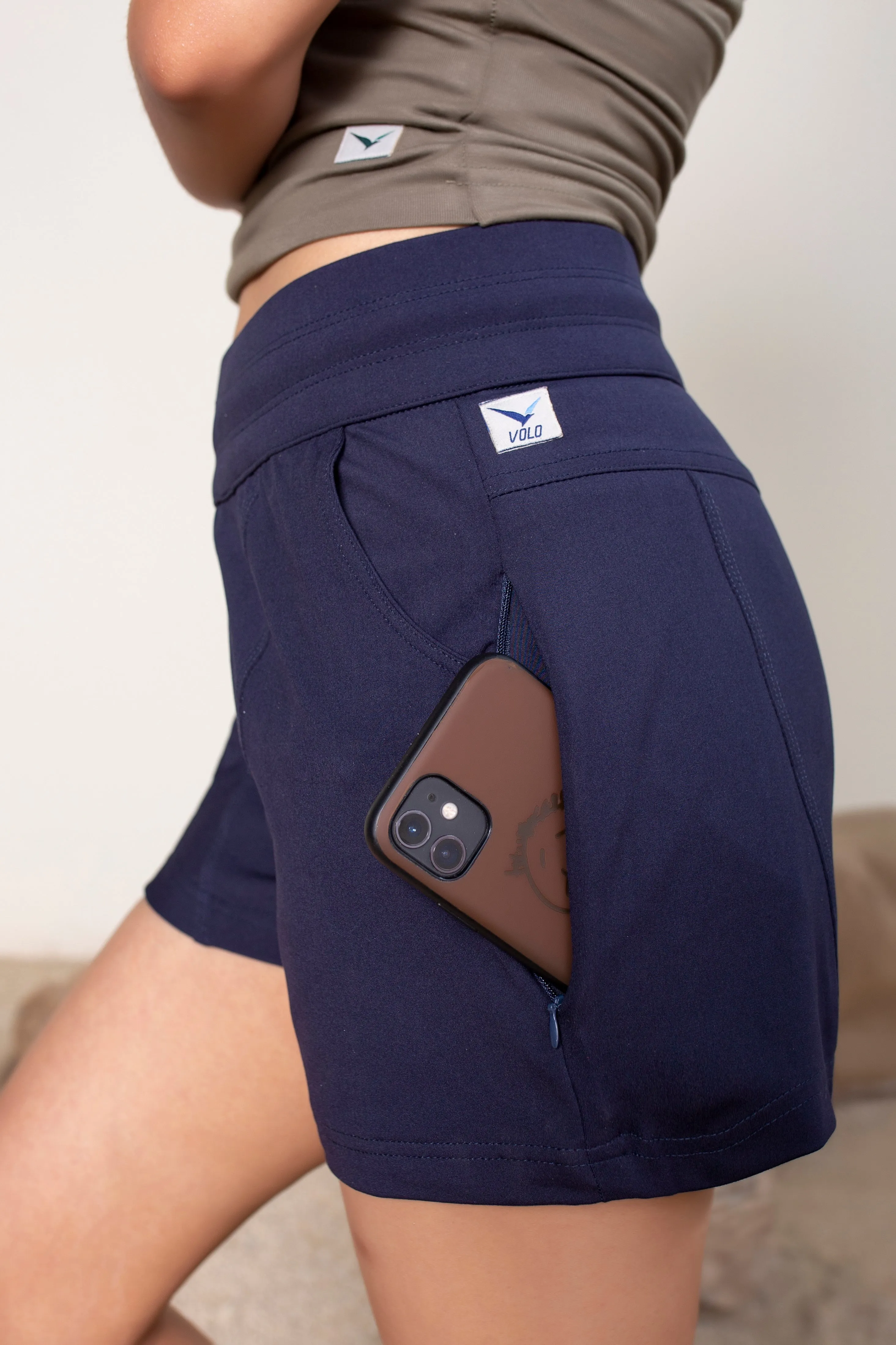Terra Shorts Navy 2.0