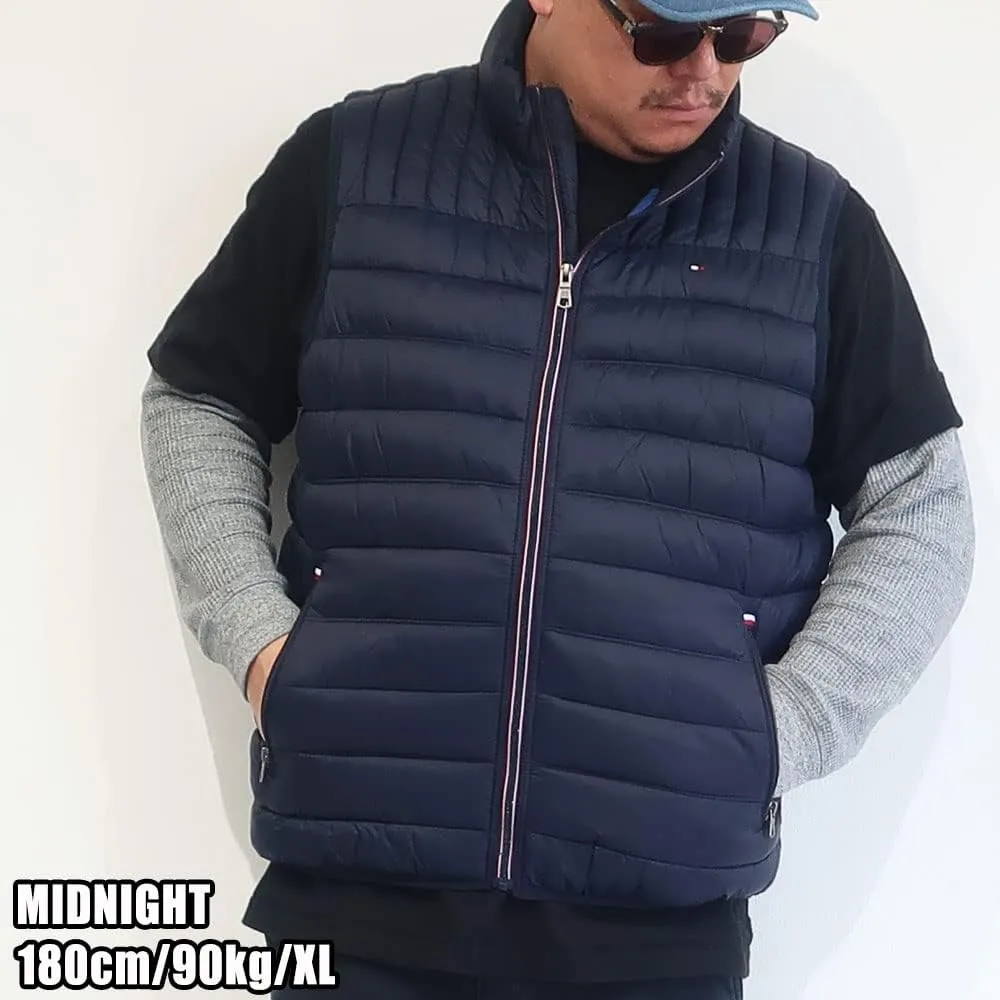Tommy Hilfiger mens Lightweight Packable Puffer Vest Jacket (Standard and Big & Tall)