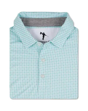 Trellis Polo - Beach Glass