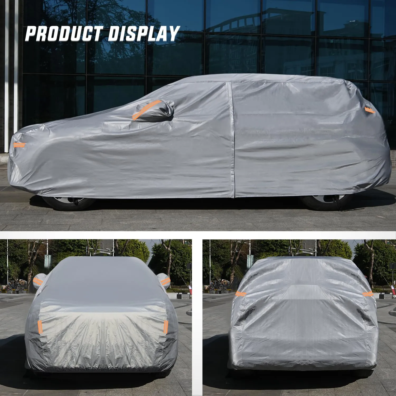 Universal Fit for SUV Jeep-Length (182in to 190in) Car Cover UV Protection
