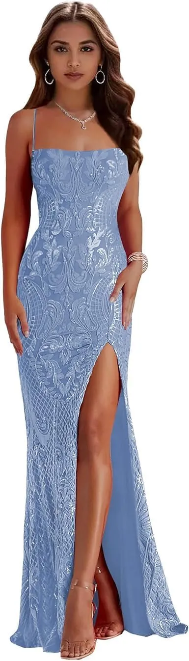 V Neck Bridesmaid Dresses for Women Chiffon Wedding Guest Formal Dress with Sleeves