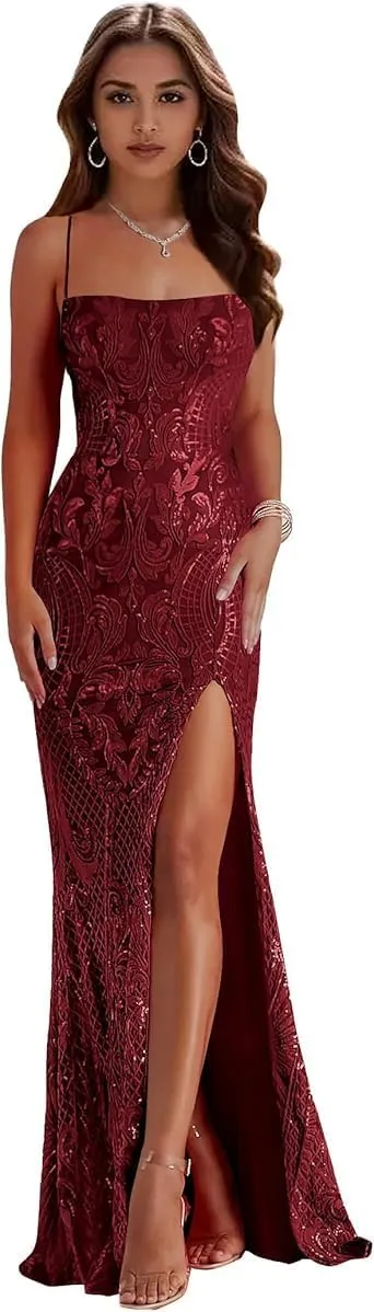V Neck Bridesmaid Dresses for Women Chiffon Wedding Guest Formal Dress with Sleeves