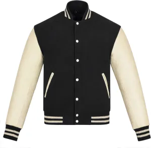 Varsity Jacket Baseball Letterman Jacket Wool and Leather Premium Quality Unisex Basketball Jacket