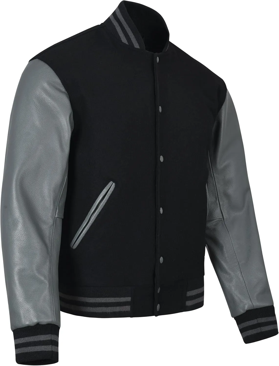 Varsity Jacket Baseball Letterman Jacket Wool and Leather Premium Quality Unisex Basketball Jacket