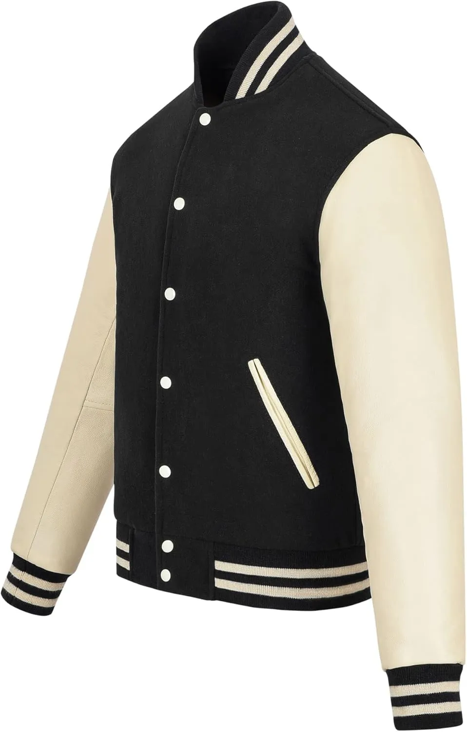 Varsity Jacket Baseball Letterman Jacket Wool and Leather Premium Quality Unisex Basketball Jacket