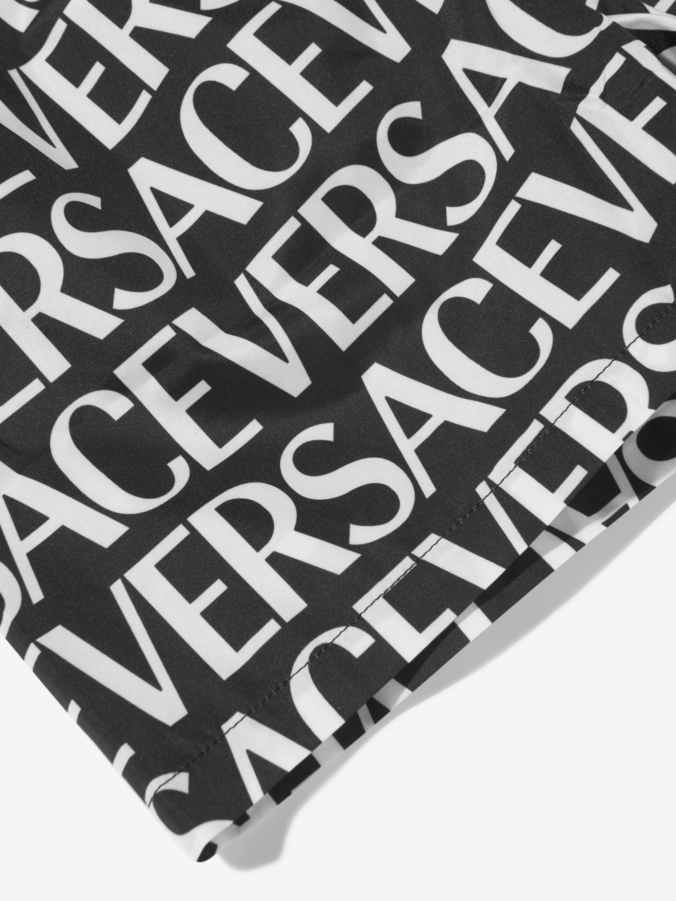 Versace Boys Logo Swim Shorts
