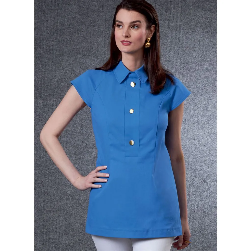 Vogue Pattern V1811 Misses' Tops