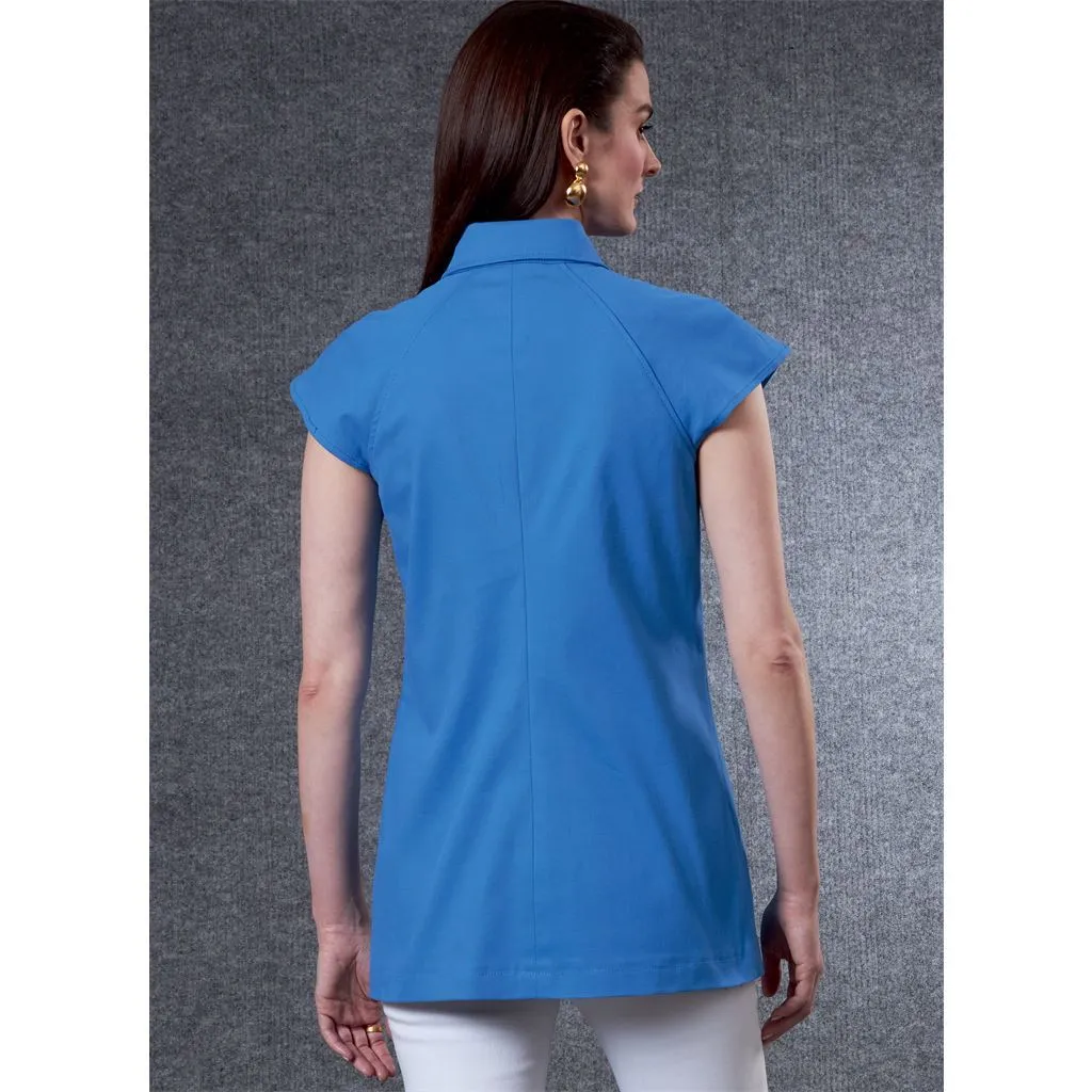 Vogue Pattern V1811 Misses' Tops