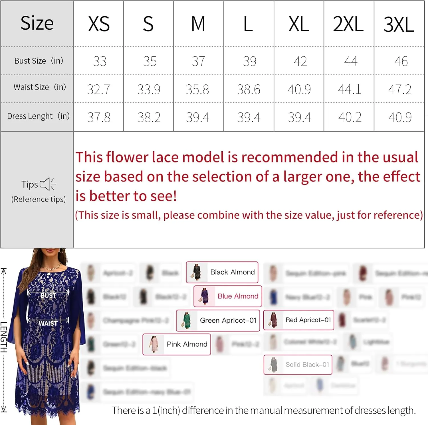 Wedding Guest Cocktail & Formal Dresses for Women - Lace Sequin Prom Evening Dress