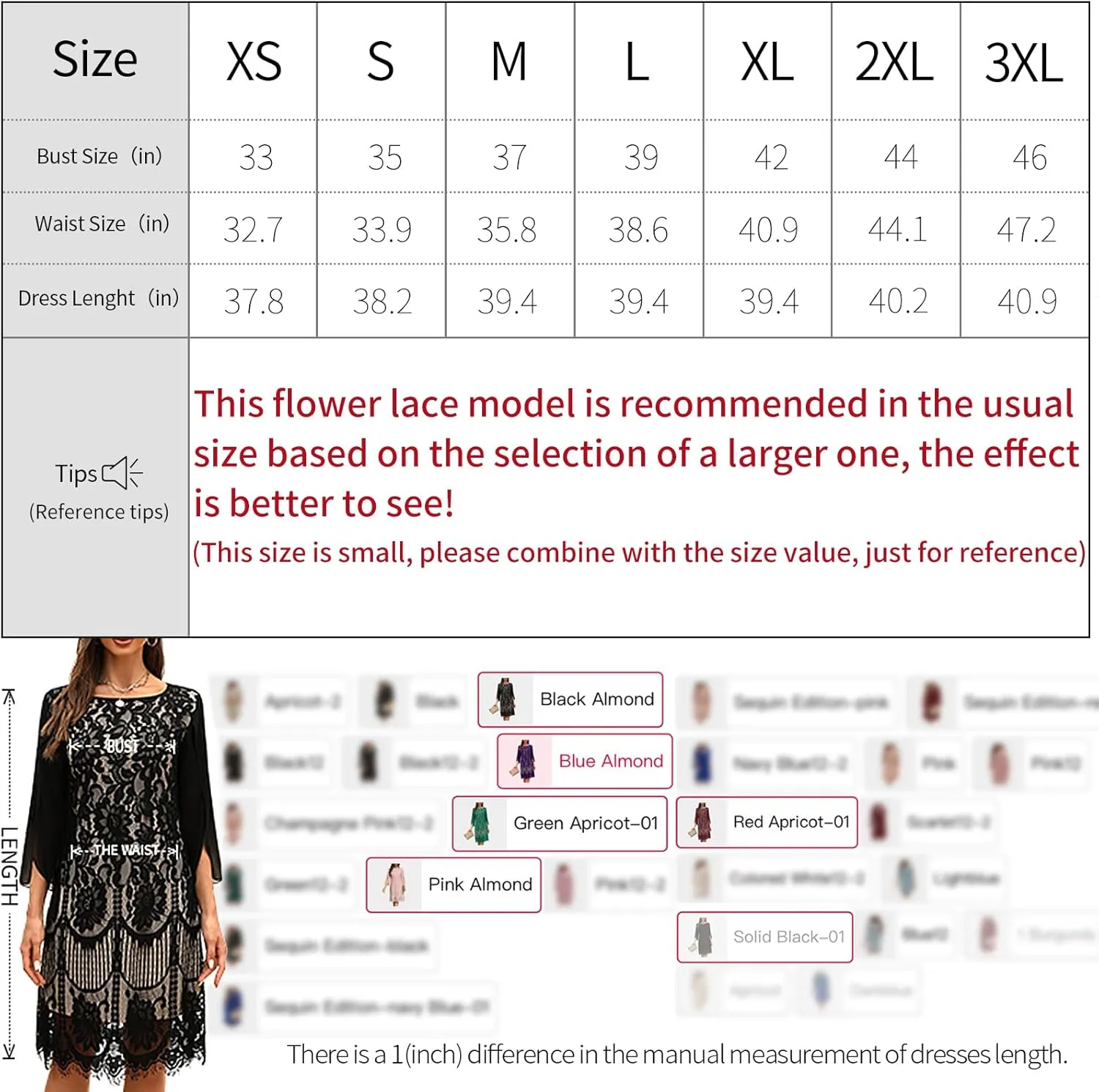 Wedding Guest Cocktail & Formal Dresses for Women - Lace Sequin Prom Evening Dress