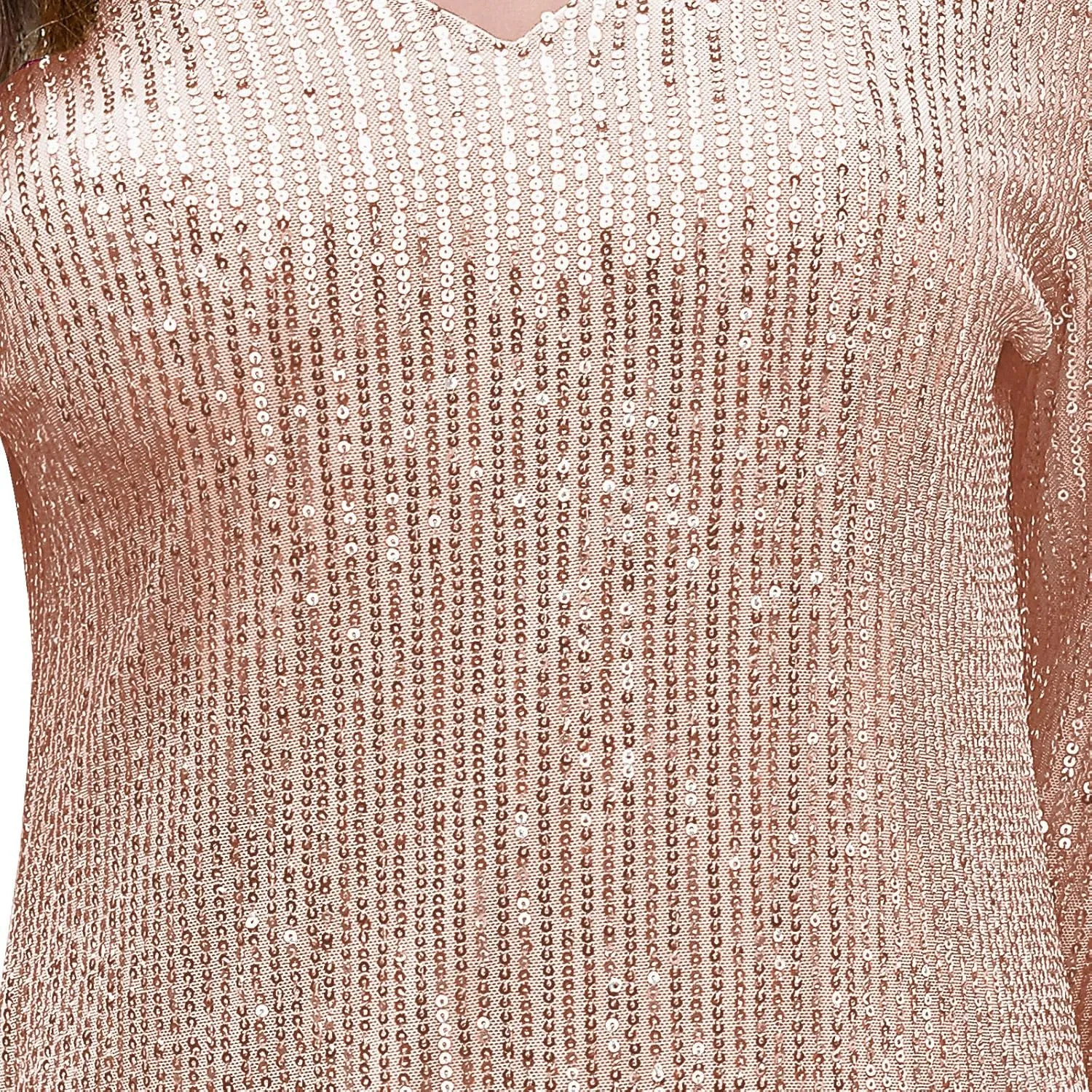 Wedding Guest Cocktail & Formal Dresses for Women - Lace Sequin Prom Evening Dress
