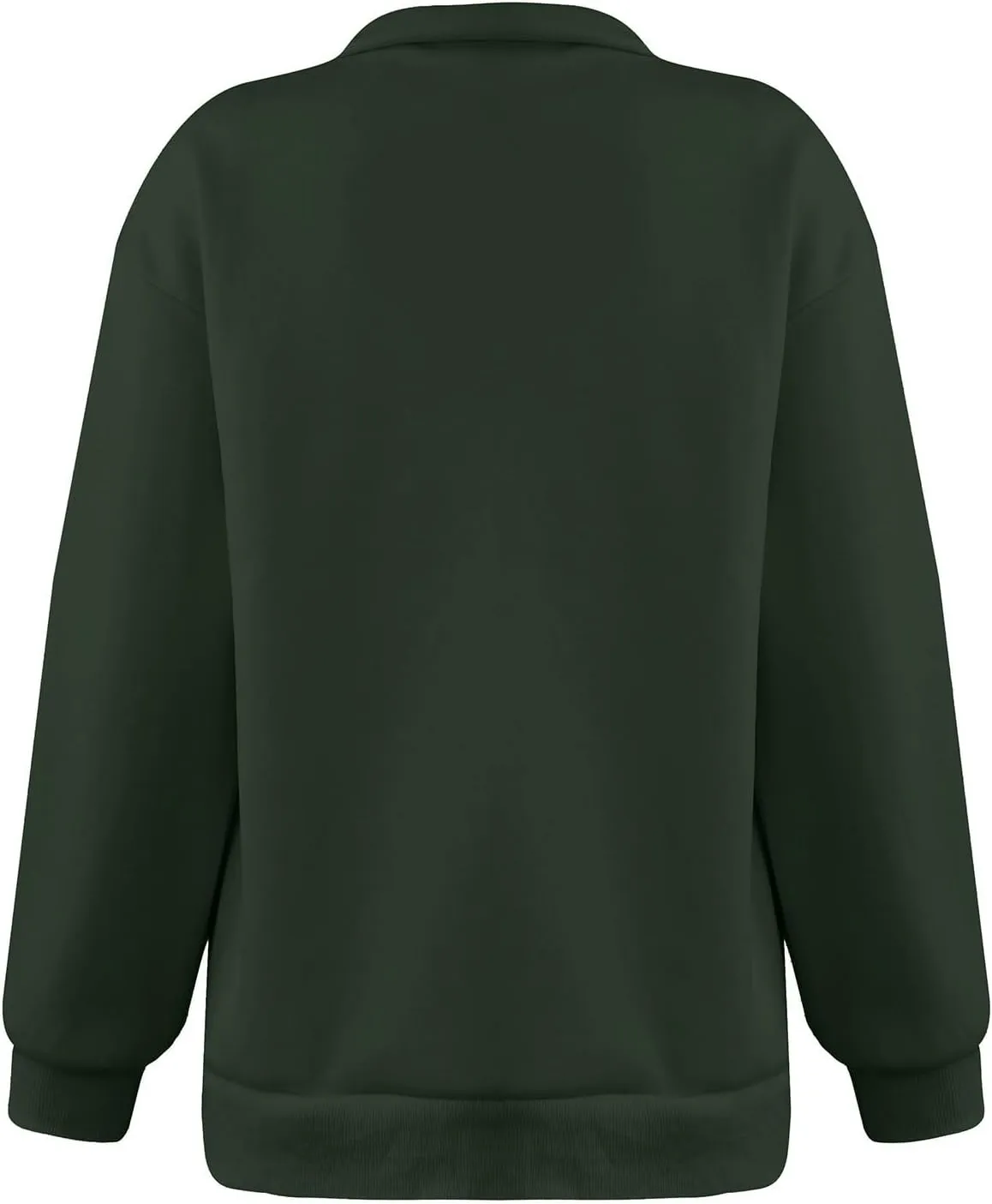 Womens Half Zip Pullover Oversized Sweatshirts Hoodies Fall Fashion Outfits 2024 Y2k Clothes