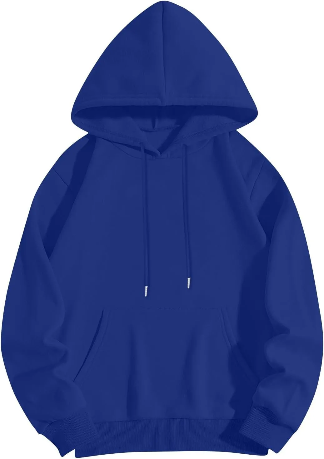 Womens Hoodies Oversized Fleece Hooded Sweatshirt Lightweight Drop Shoulder Trendy Y2K Hoodie Pullover with Pockets