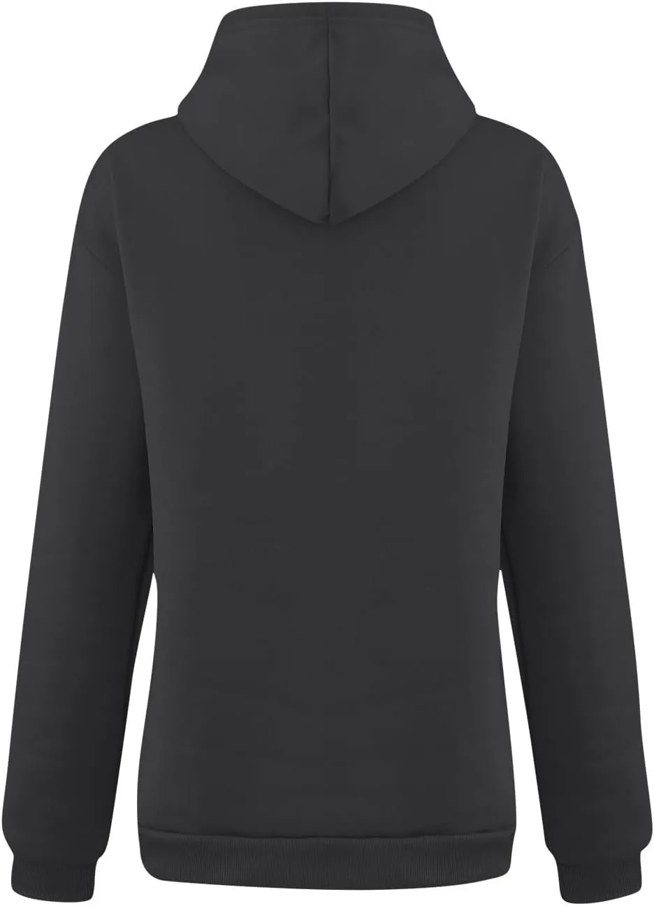 Womens Hoodies Oversized Fleece Hooded Sweatshirt Lightweight Drop Shoulder Trendy Y2K Hoodie Pullover with Pockets