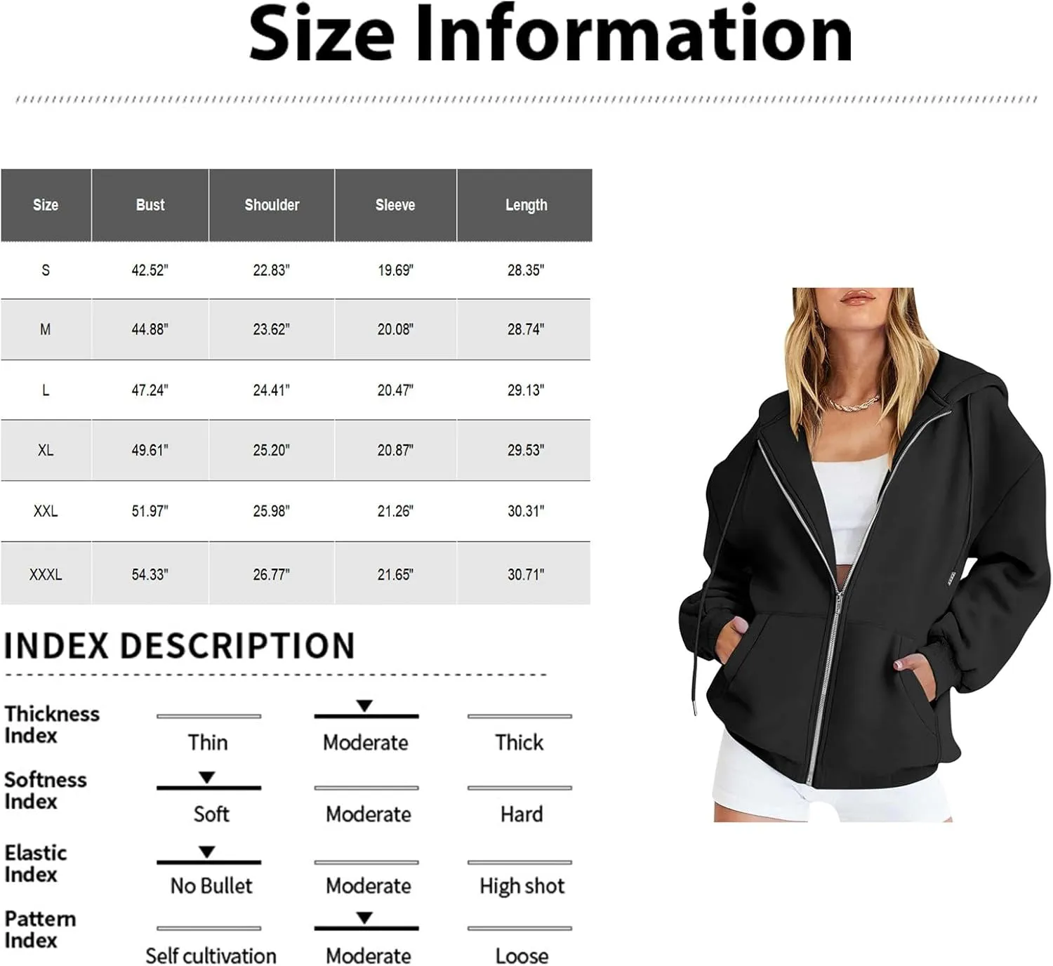 Womens Zip Up Hoodies Oversized Long Sleeve Sweatshirts Casual Hoodie 2025 Fall Jacket with Pockets Sweaters
