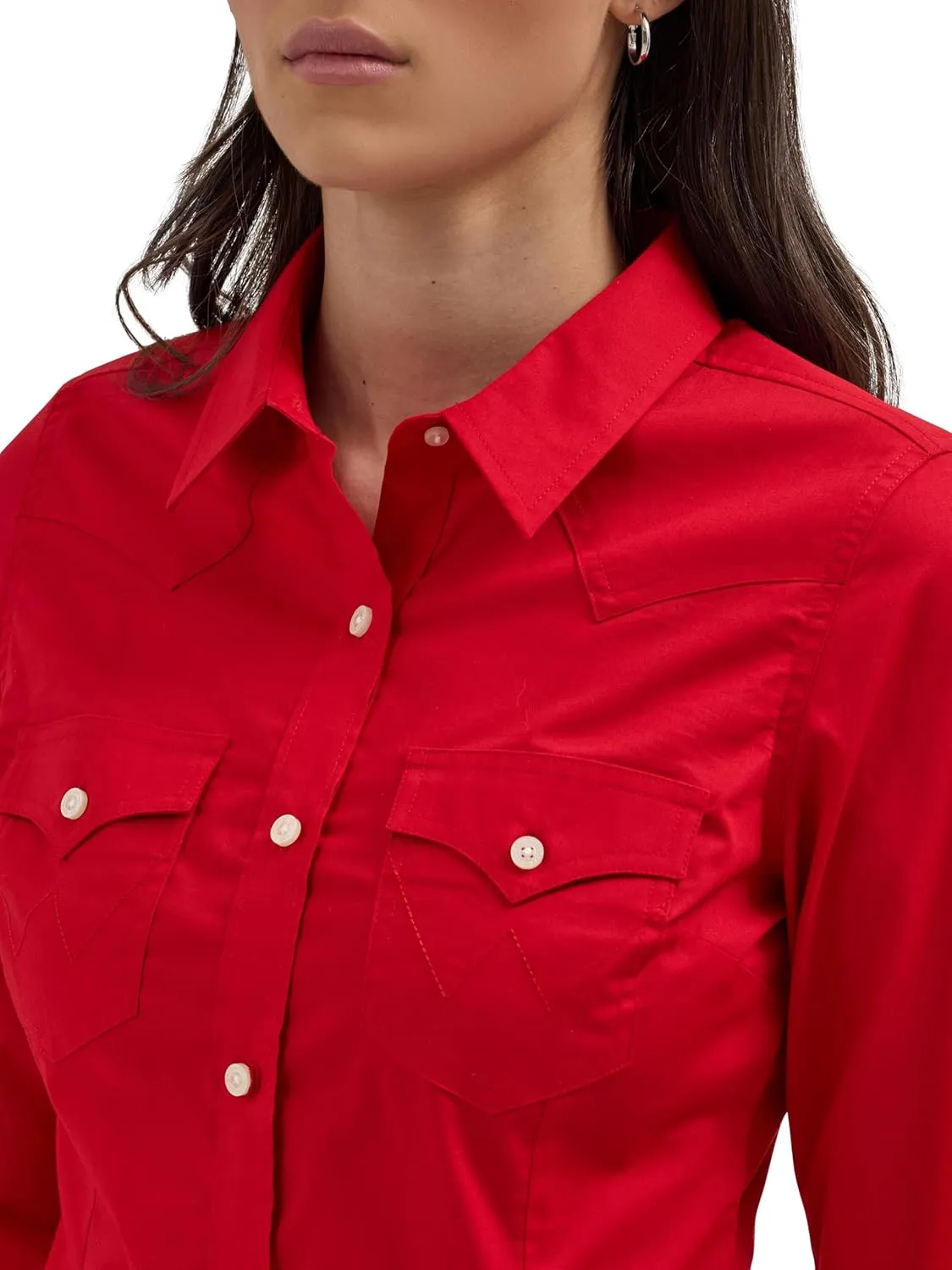 Wrangler Women's Western Women's Retro Button-down Shirt