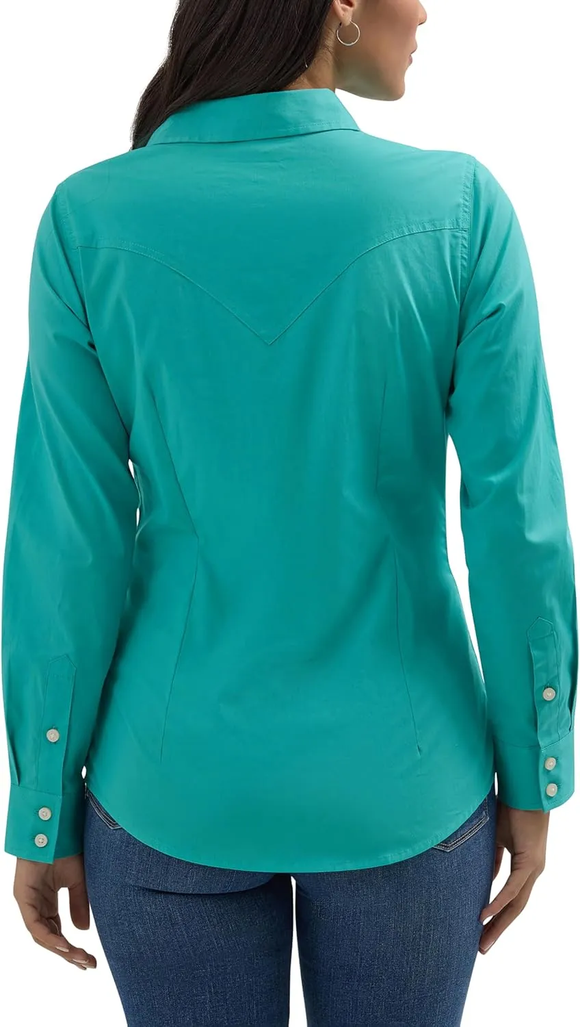 Wrangler Women's Western Women's Retro Button-down Shirt