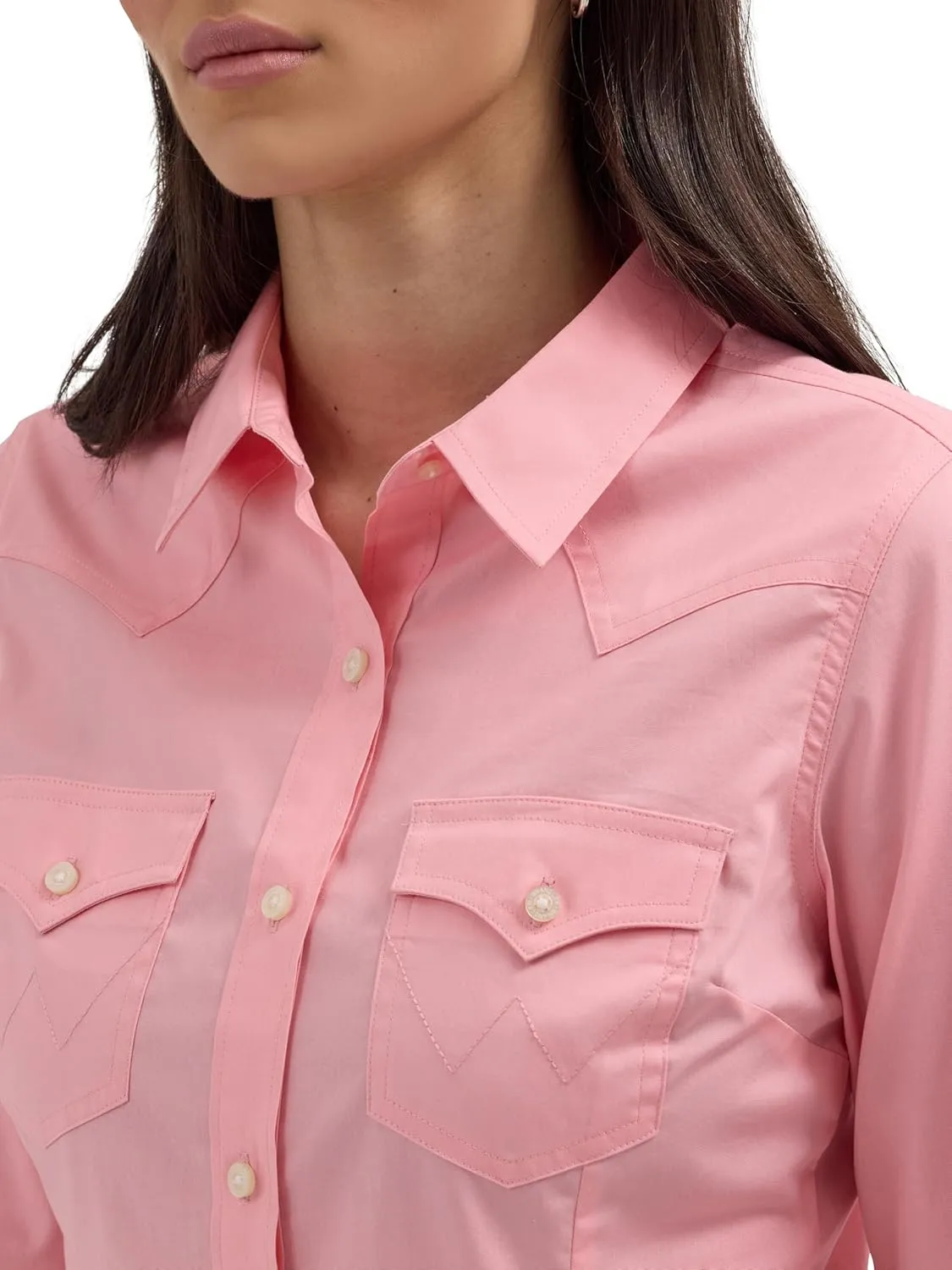 Wrangler Women's Western Women's Retro Button-down Shirt