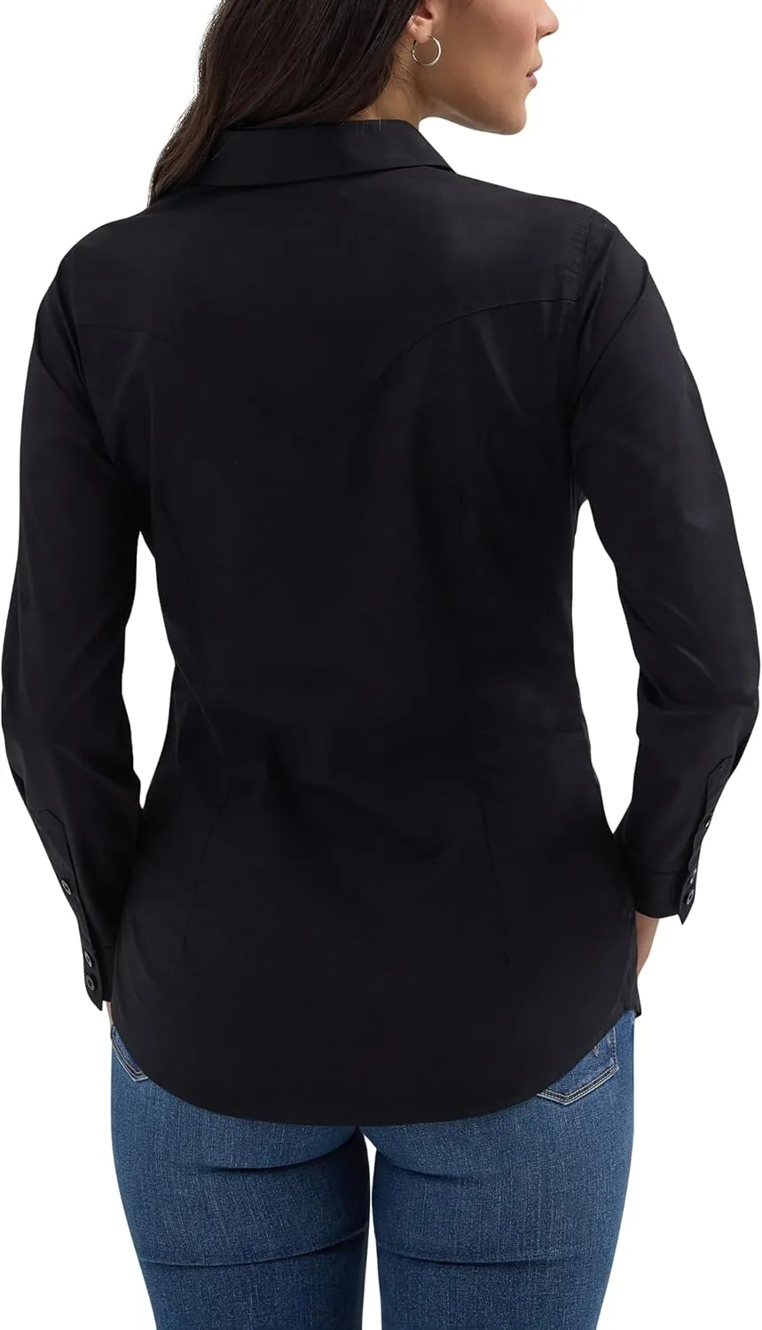 Wrangler Women's Western Women's Retro Button-down Shirt