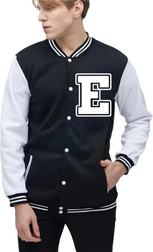 Yuji Itadori Mens Varsity Jacket Baseball Letterman Bomber Jacket Fleece Long Sleeve Coat Casual Clothing XXS-3XL