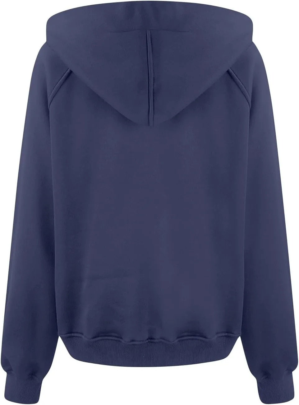 Zip Up Hoodie Women Fall Winter Sweatshirt Drop Shoulder Half Zip Pullover Sweaters Long Sleeve Tops With Pocket